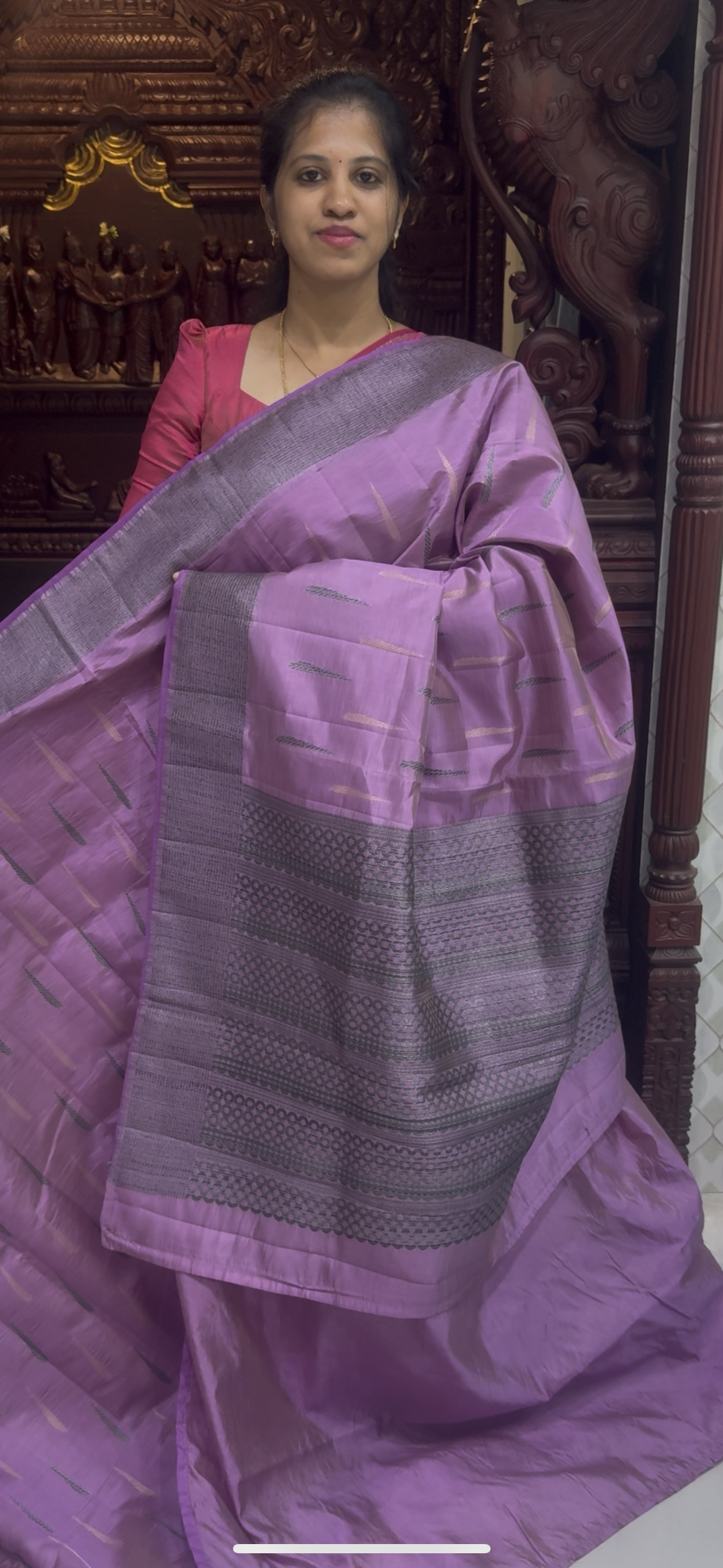 Dupion Tussar Saree 1810 | DSAD033