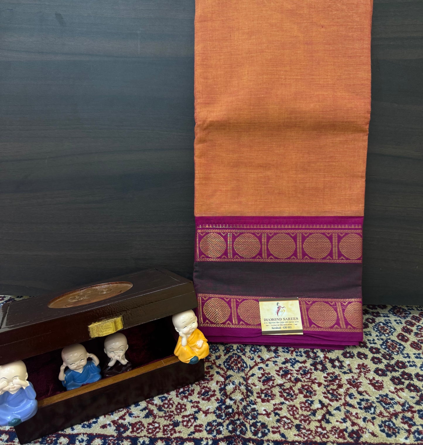 Handloom Kanchi Cotton Sarees| DSAJ004