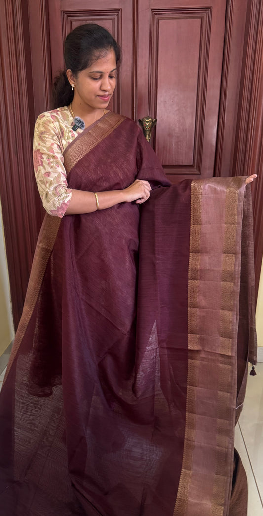 Bamboo Silk Saree 2185 | DSAD044
