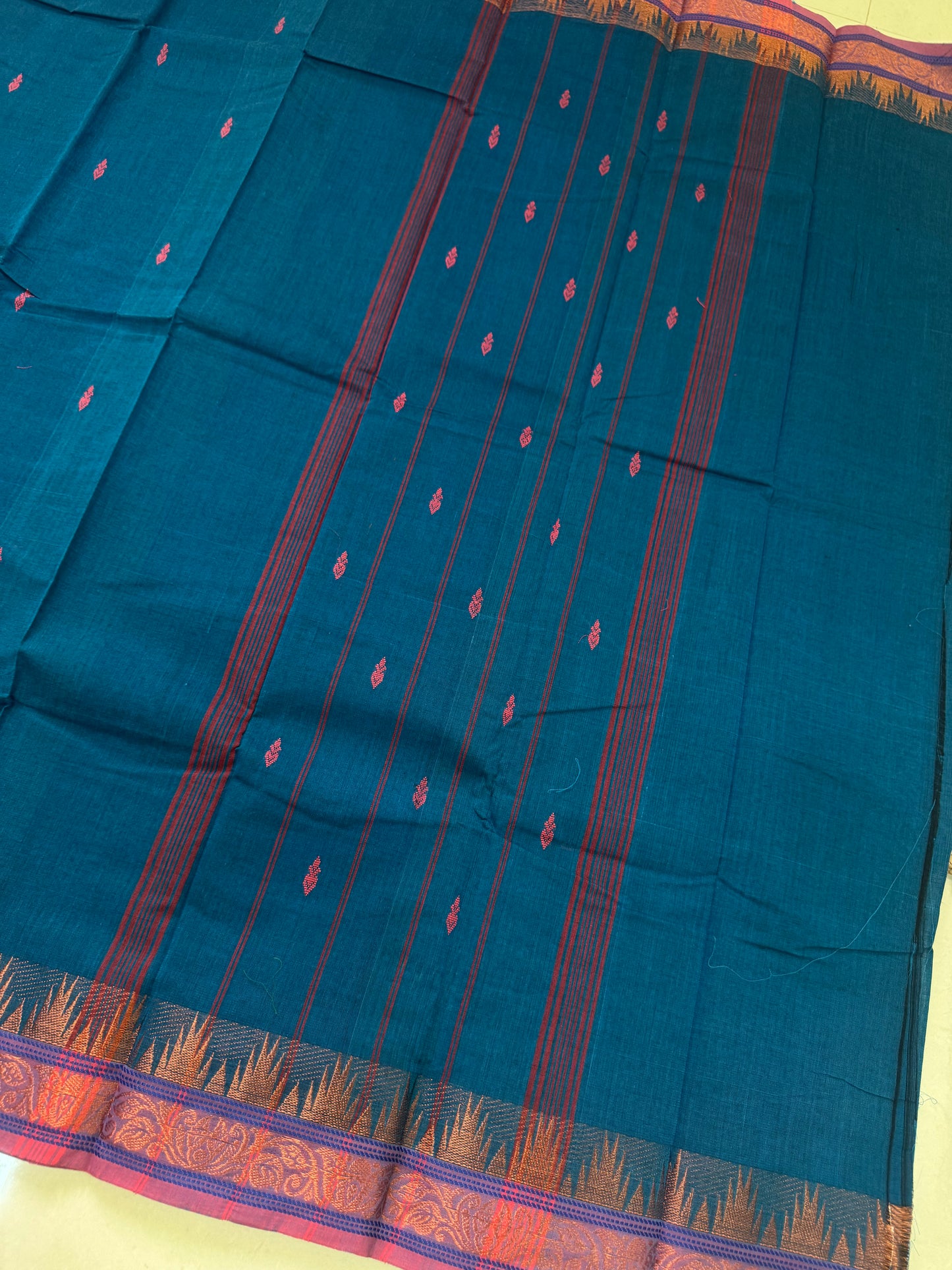 Handloom Kanchi Cotton Saree | DSY001