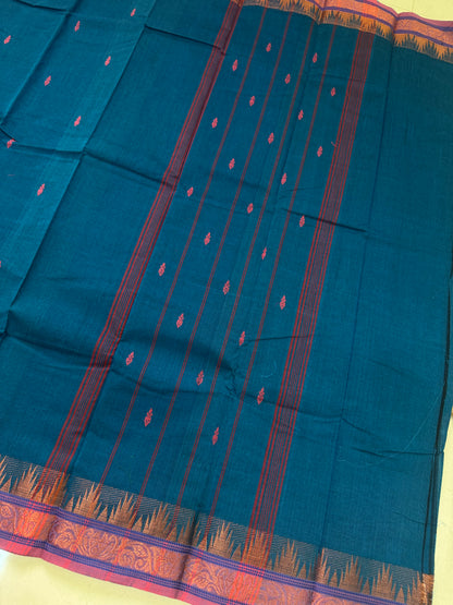Handloom Kanchi Cotton Saree | DSY001
