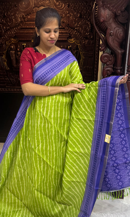 Fancy Chanderi Cotton Sarees | DSAD025