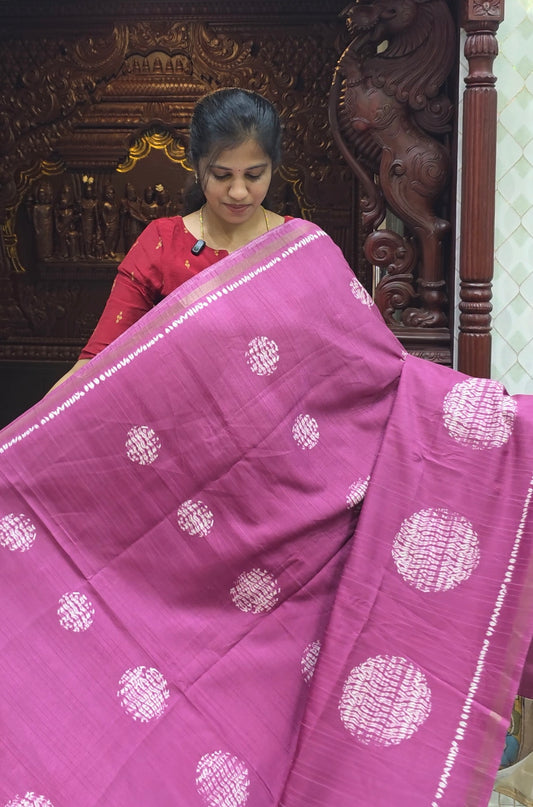 Malai Tussar Silk Sarees | DSAD053