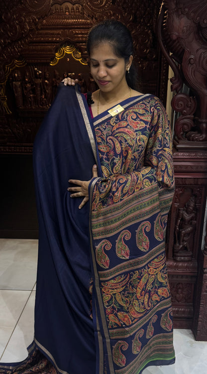 Printed Semi Dola Silk Sarees | DSM062