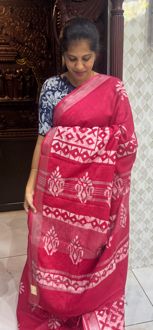 Baswada Cotton Sarees | DSM049