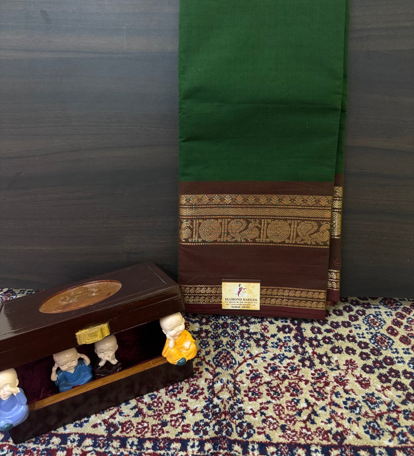 Handloom Kanchi Cotton Sarees| DSAJ004