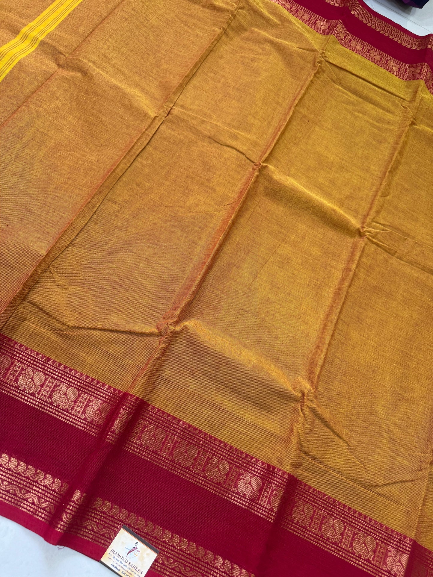 Handloom Kanchi Cotton Sarees| DSAJ004