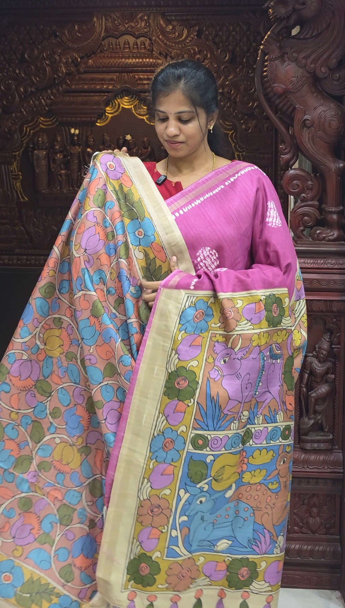 Malai Tussar Silk Sarees | DSAD053
