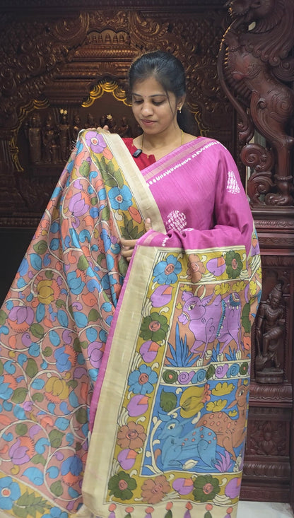 Malai Tussar Silk Sarees | DSAD053