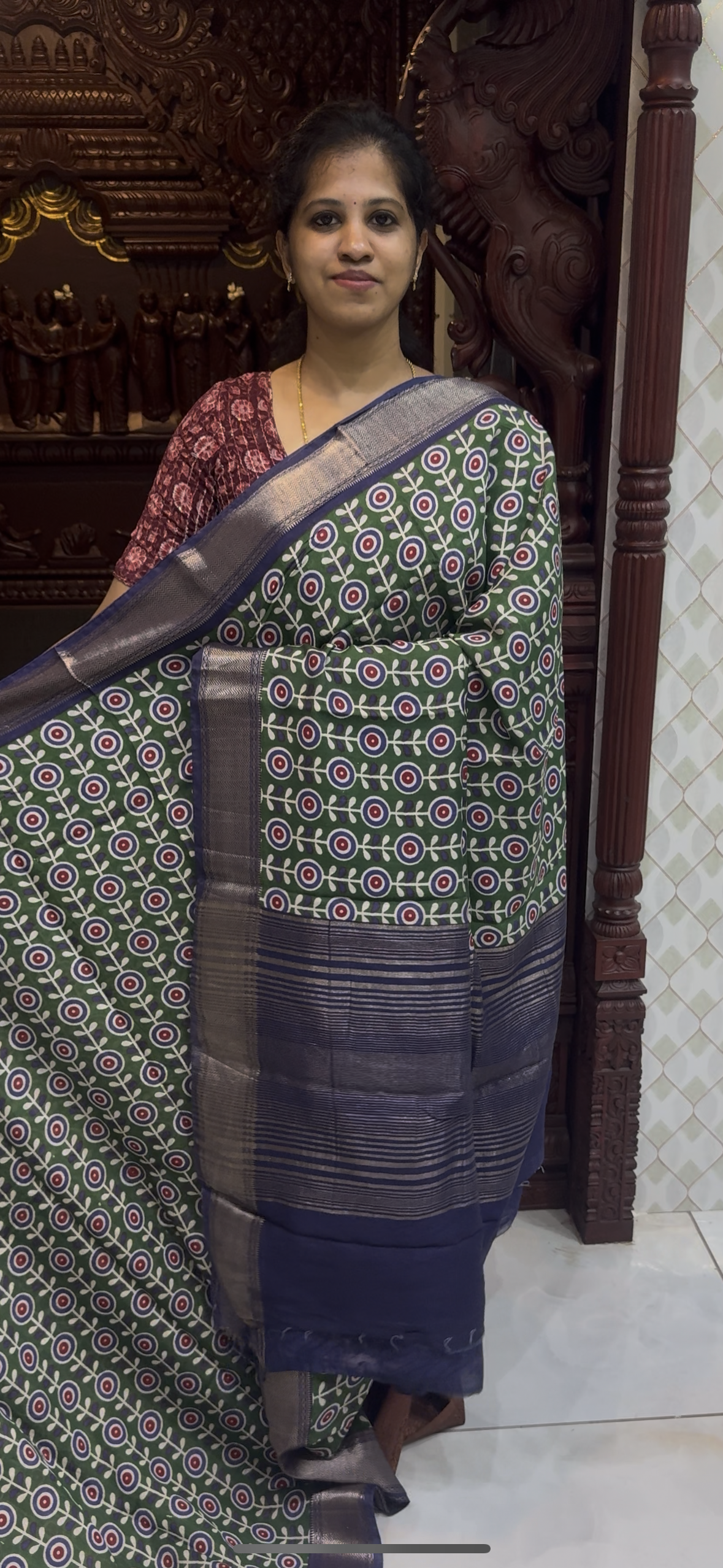 Moonga Silk Sarees | DSM071