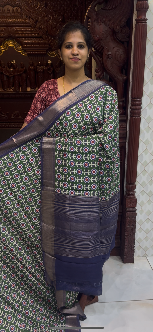 Moonga Silk Sarees | DSM071