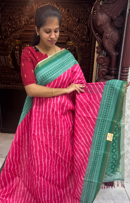 Fancy Chanderi Cotton Sarees | DSAD025