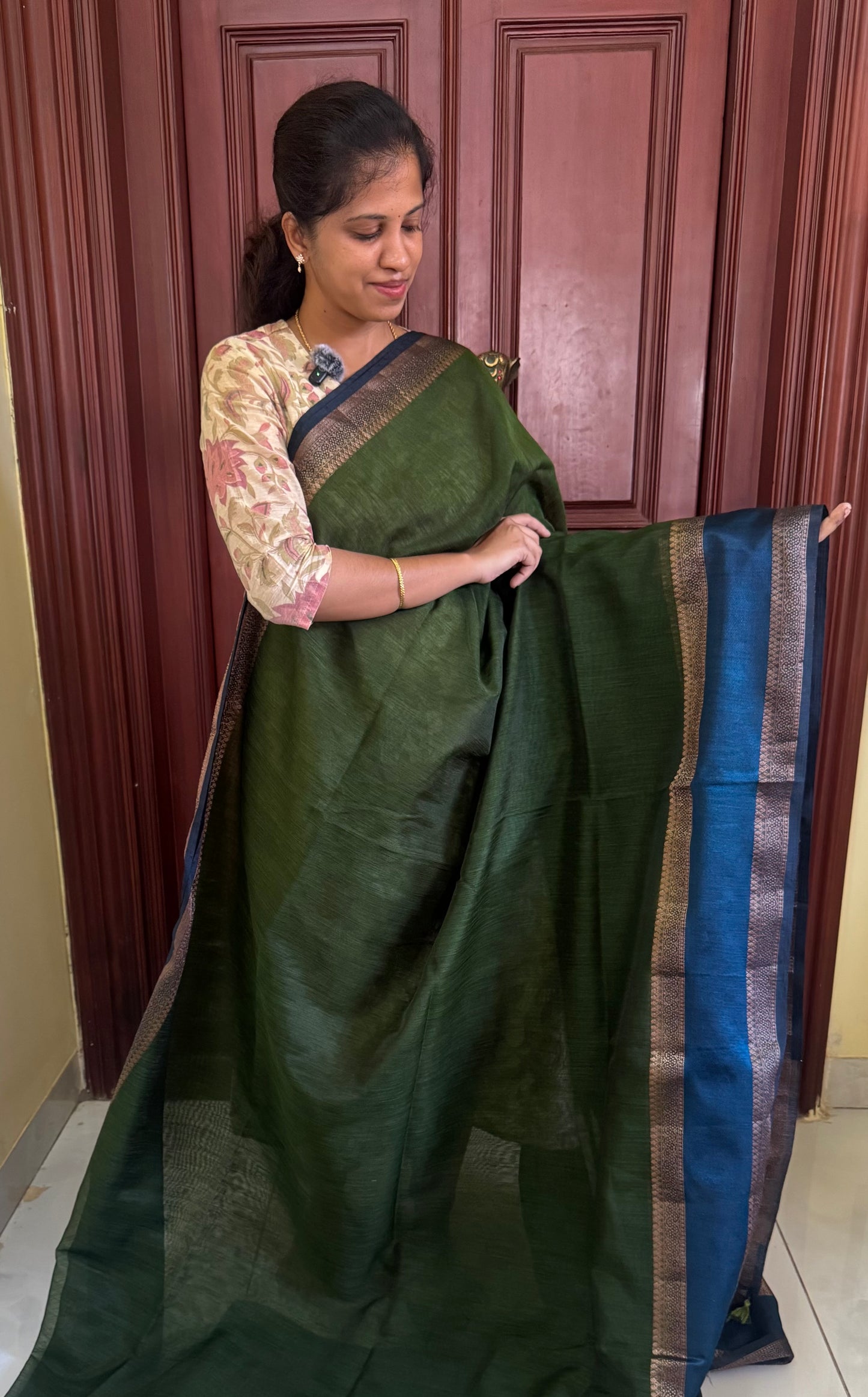 Bamboo Silk Saree 2185 | DSAD044