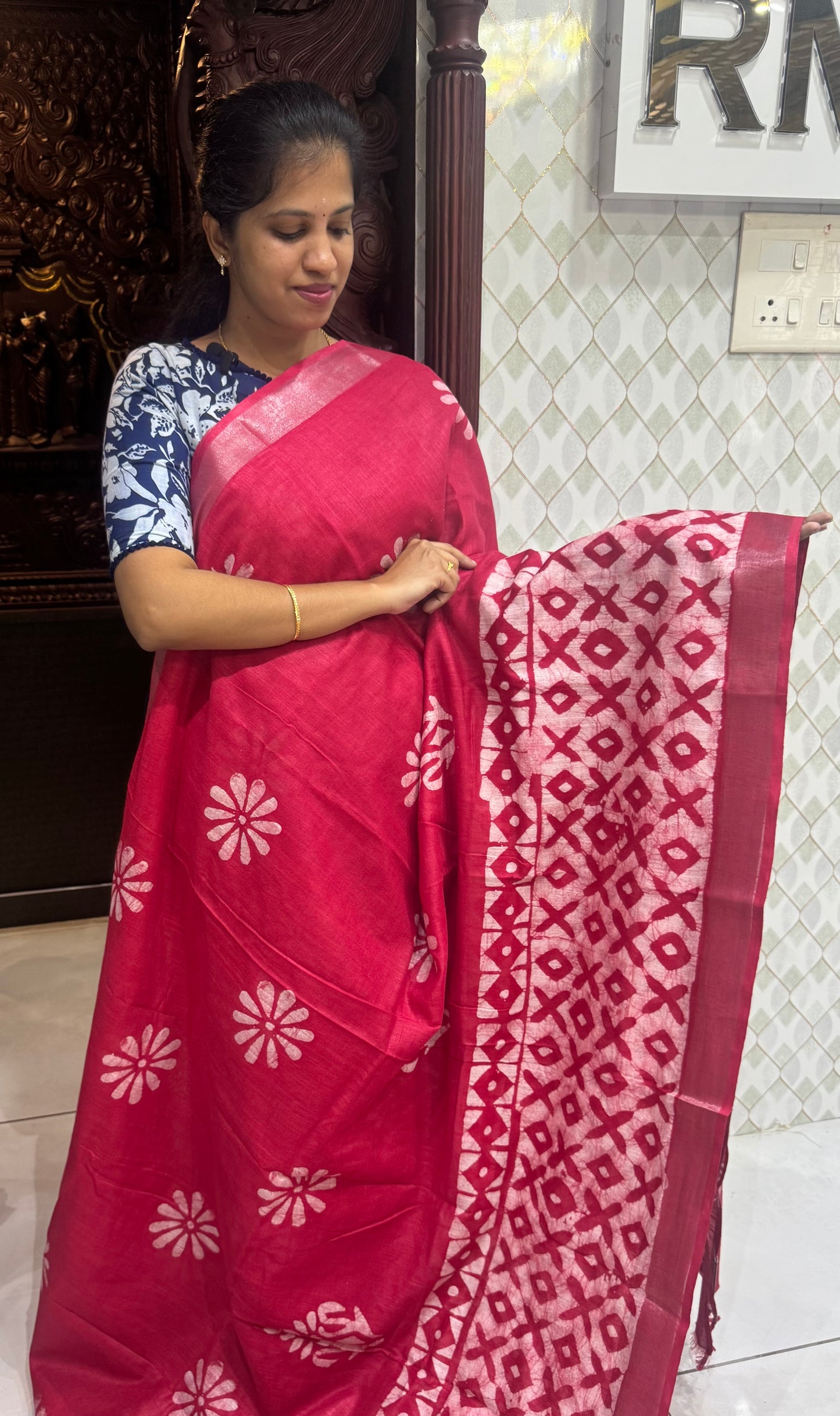 Baswada Cotton Sarees | DSM049