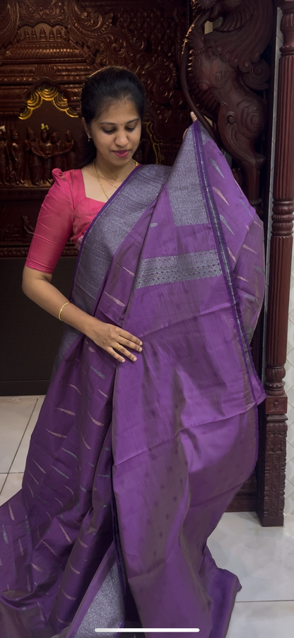 Dupion Tussar Saree 1810 | DSAD033