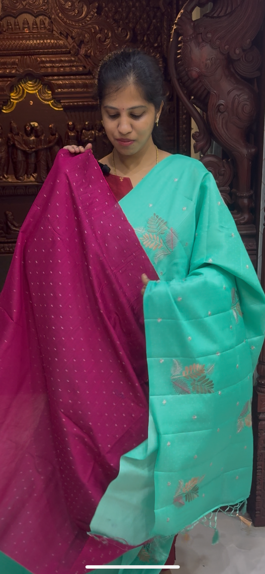 Butter Silk Sarees | DSAD015