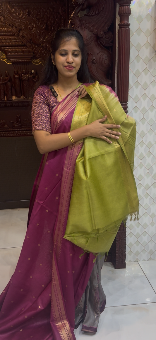 Baswada Cotton Sarees | DSM049