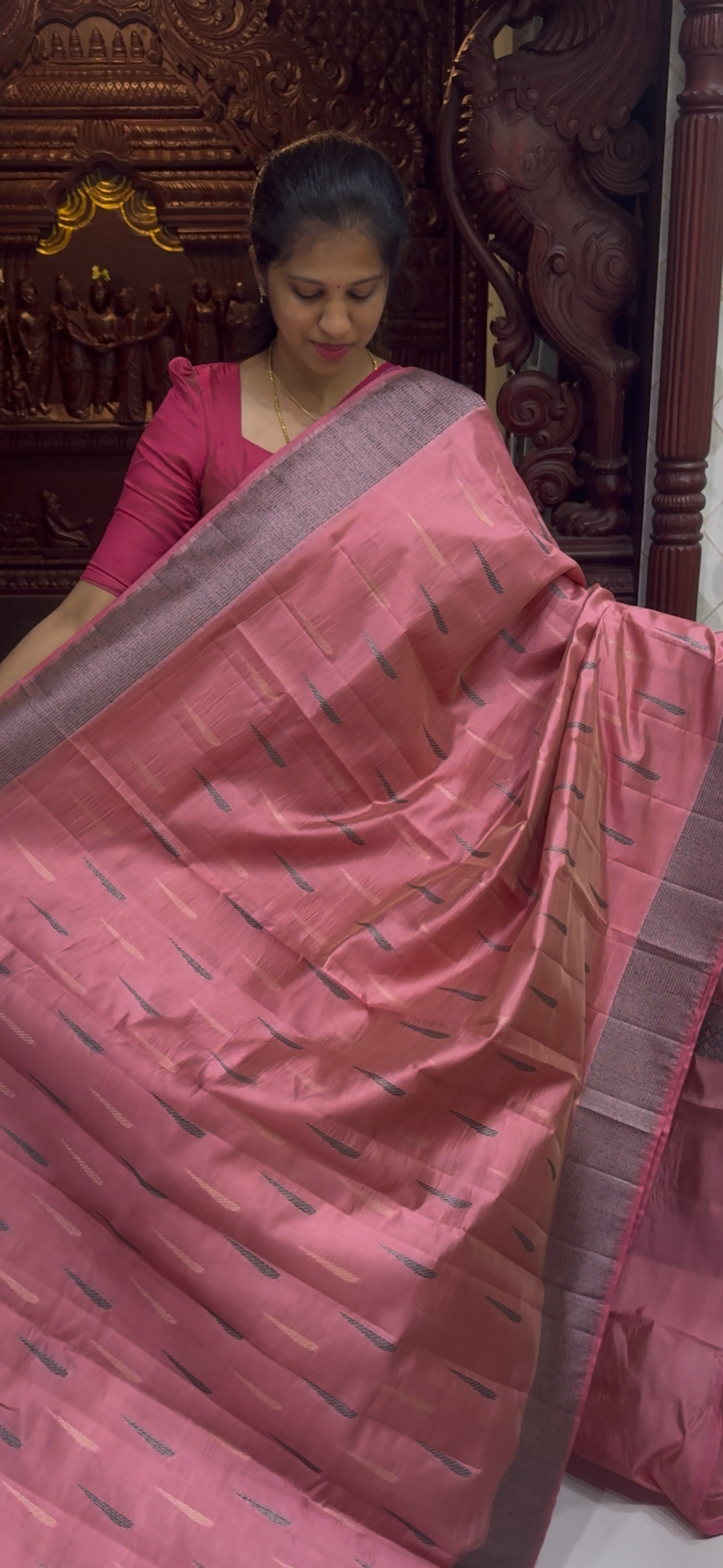 Dupion Tussar Saree 1810 | DSAD033
