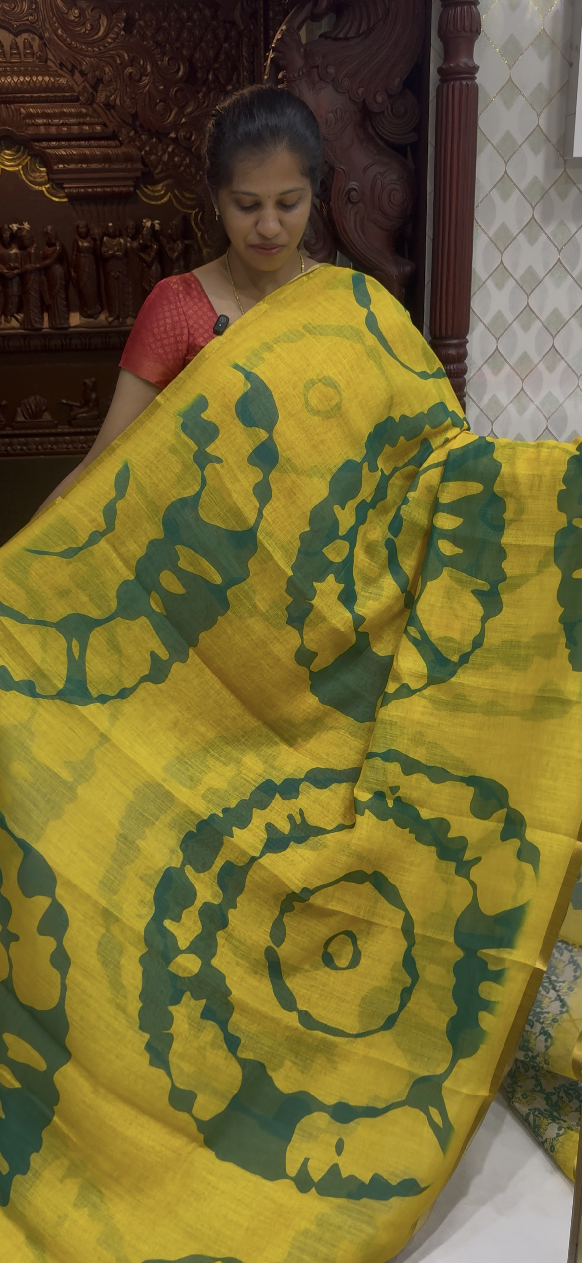Fancy Linen Cotton Sarees | DSAD026