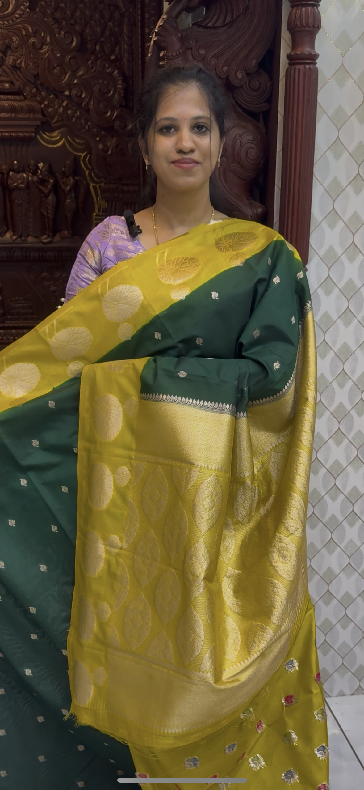 Marigold Georgette Sarees | DSM113