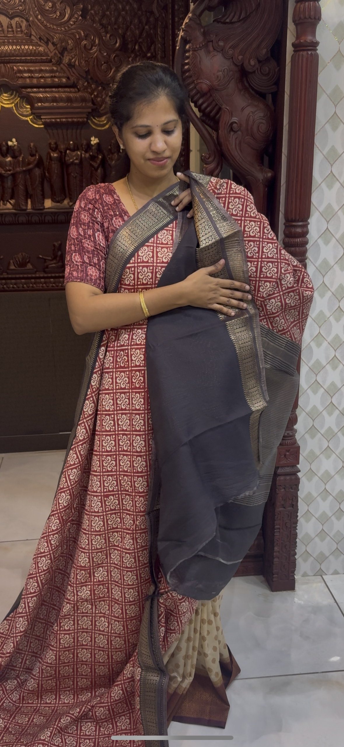 Moonga Silk Sarees | DSM071