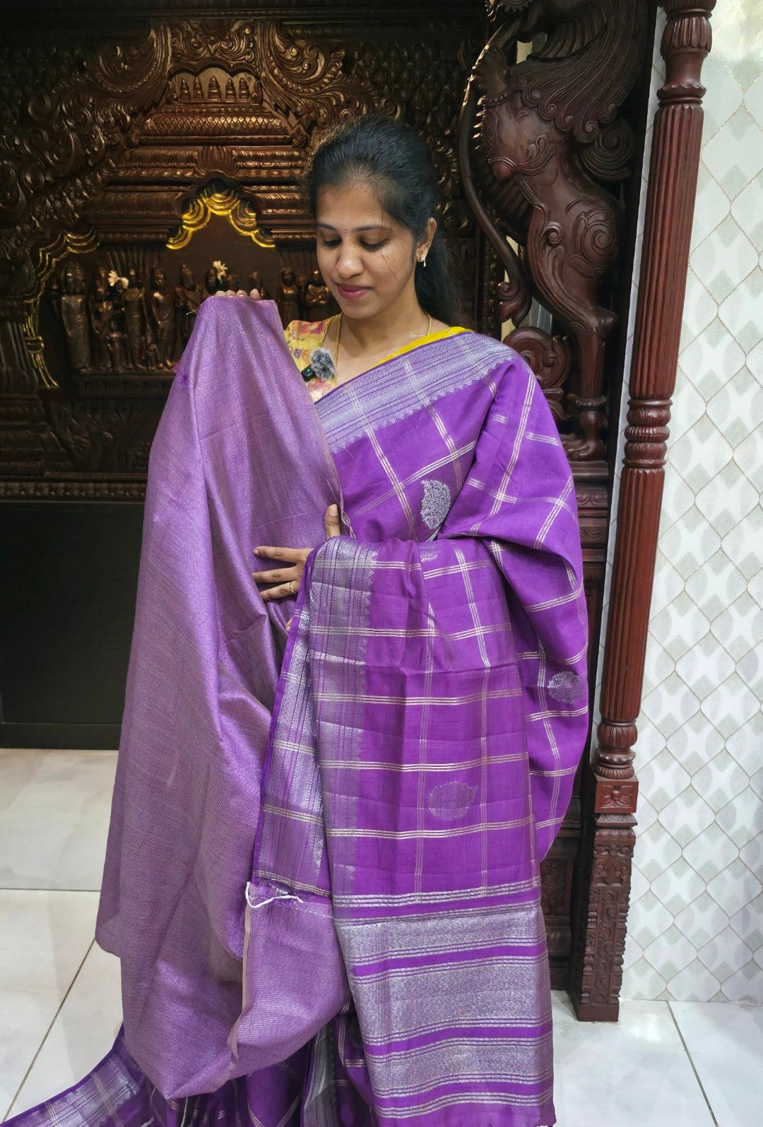Semi Tussar 1725 Sarees| DSAD036