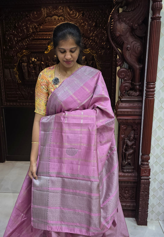 Semi Tussar 1725 Sarees| DSAD036