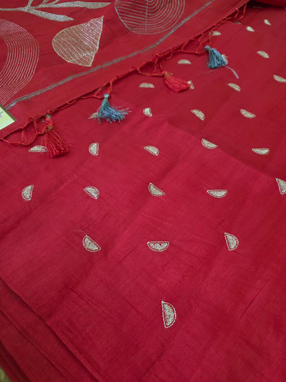 Butter Raw Silk Sarees 2045 | DSAD003