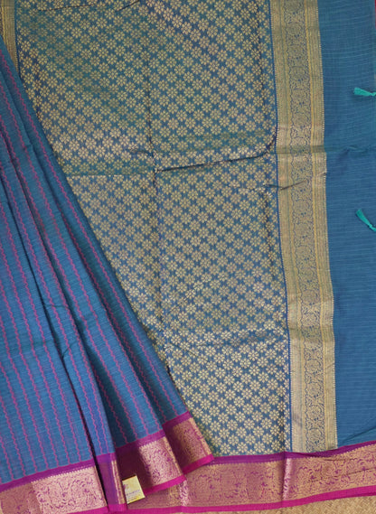 Handloom Kanchi Cotton Saree | DSAF005