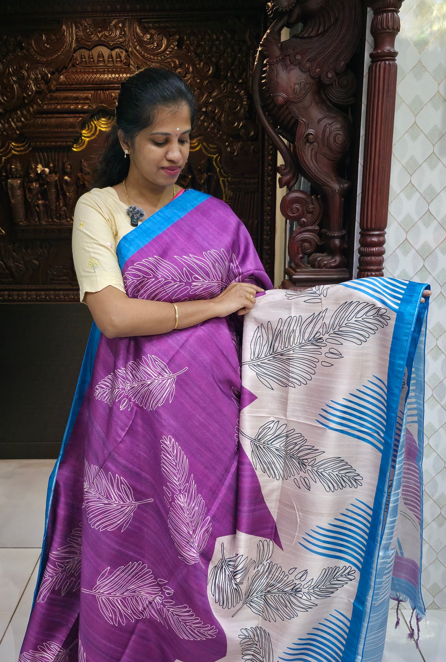 Art Tussar Silk Sarees | DSAD043