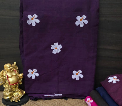 Khadi Cotton Lilly Sarees | DSM050