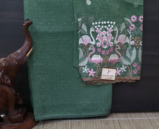 Designer Organza Silk Sarees | DSM080