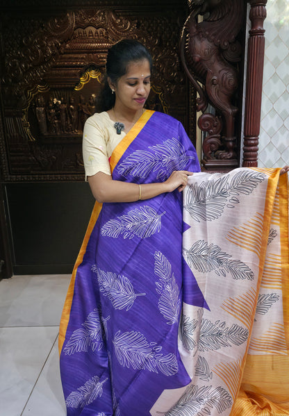 Art Tussar Silk Sarees | DSAD043