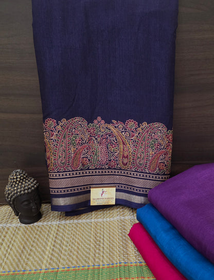 Printed Semi Dola Silk Sarees | DSM062