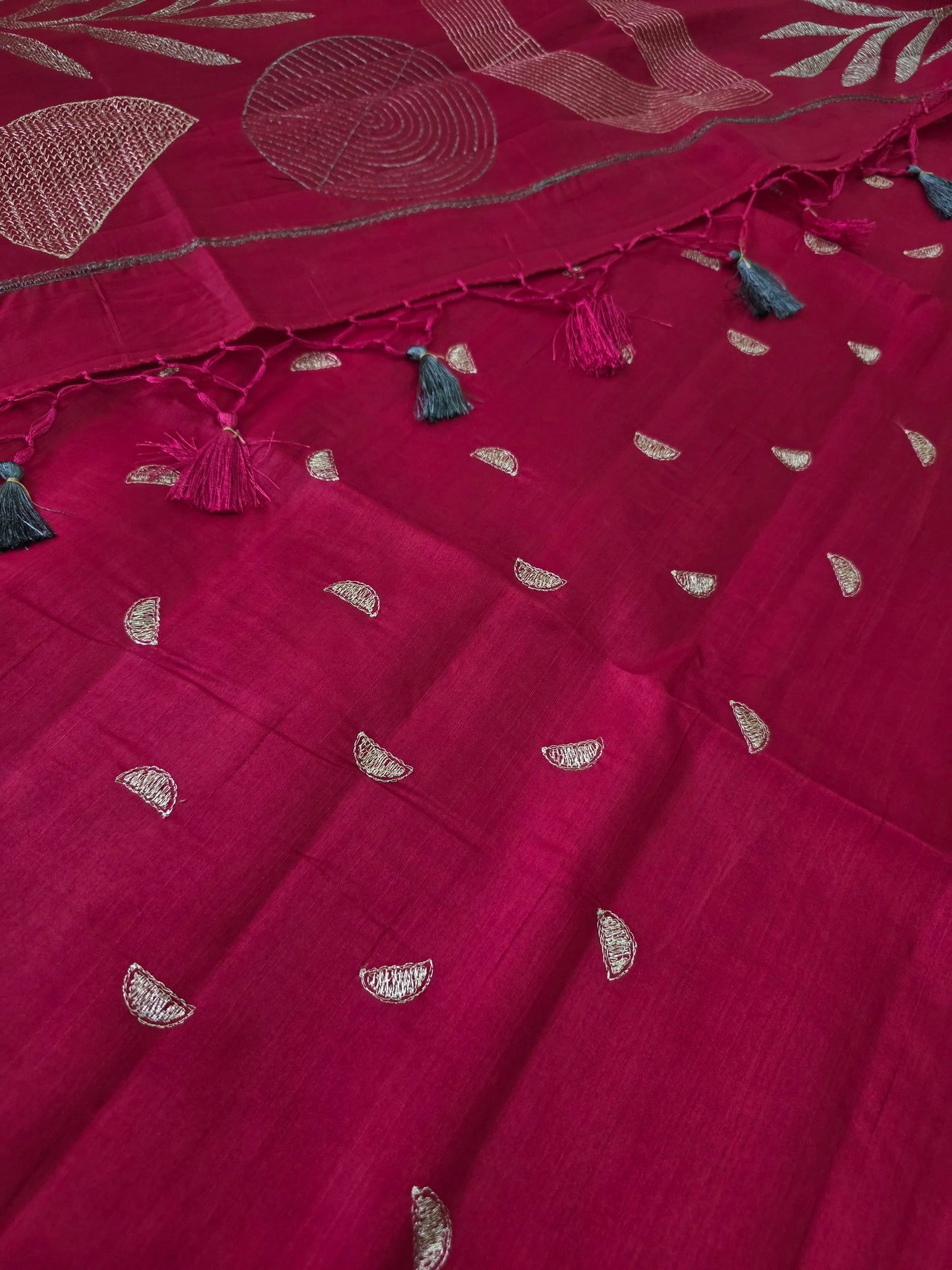 Butter Raw Silk Sarees 2045 | DSAD003