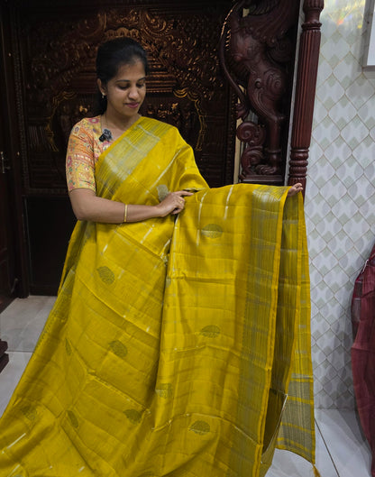 Semi Tussar 1725 Sarees| DSAD036
