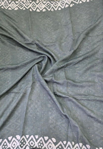 Baswada Cotton Sarees With Sequence Work| DSM051