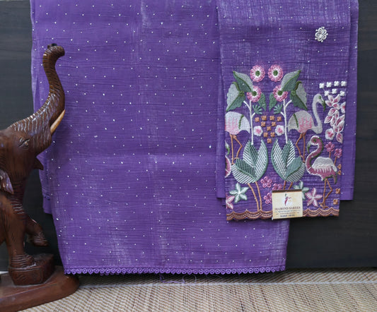 Designer Organza Silk Sarees | DSM080