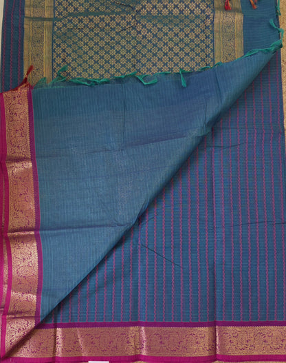 Handloom Kanchi Cotton Saree | DSAF005