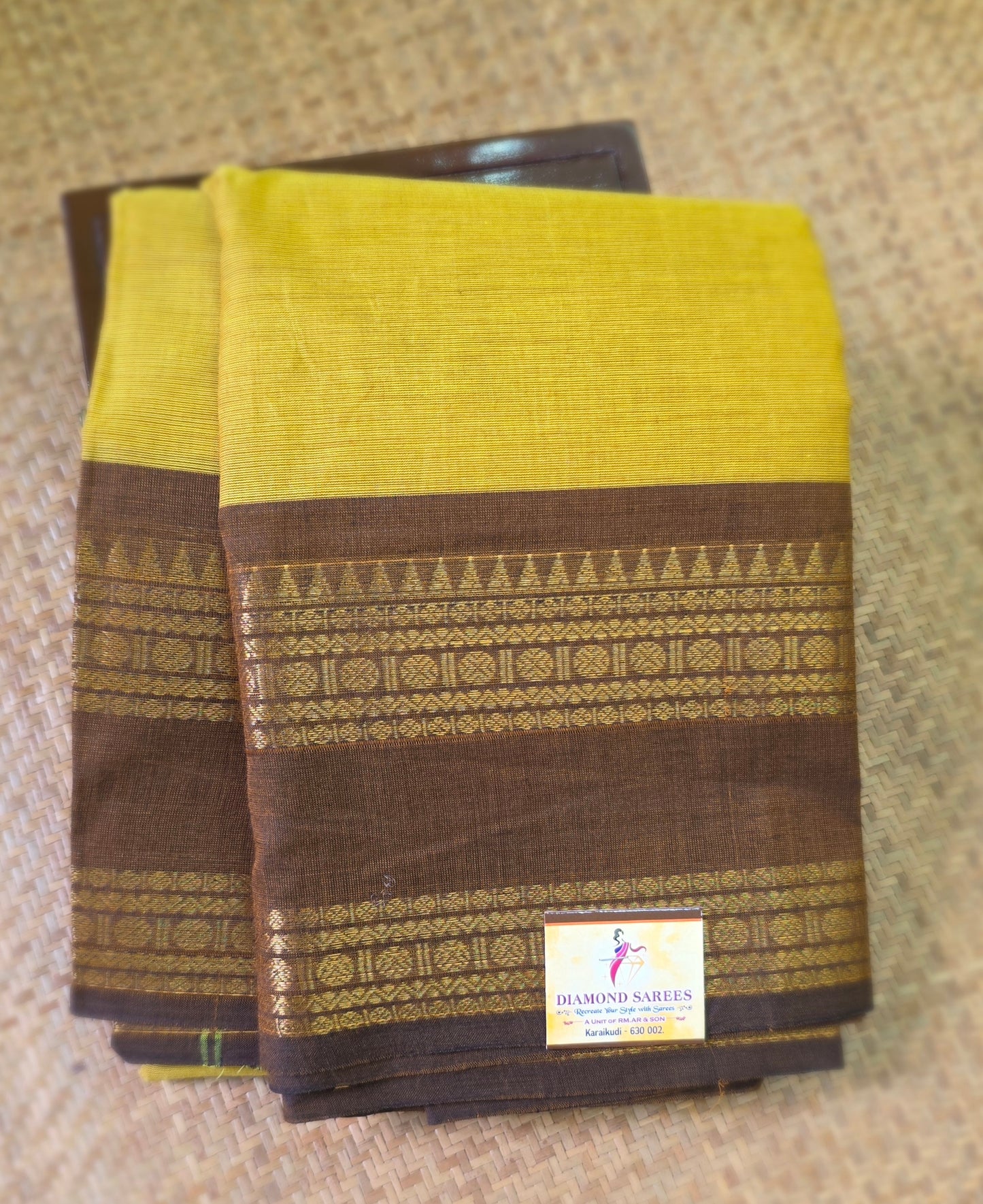 Handloom Chettinad Cotton Saree | DSAH001