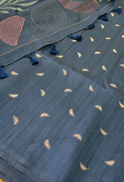 Butter Raw Silk Sarees 2045 | DSAD003