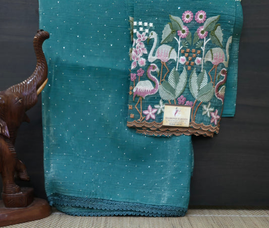 Designer Organza Silk Sarees | DSM080