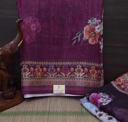 Designer Linen Sequins | DSM041