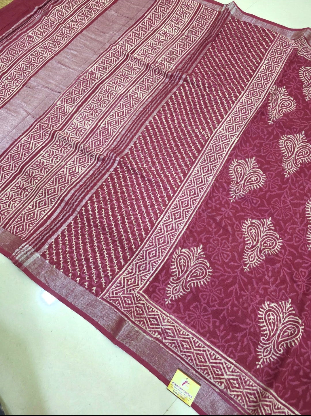 Pure Linen Cotton Sarees| DSAL002