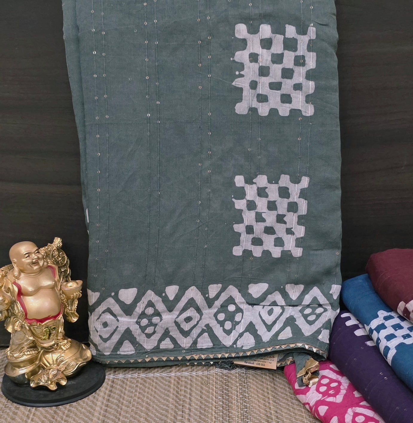 Baswada Cotton Sarees With Sequence Work| DSM051