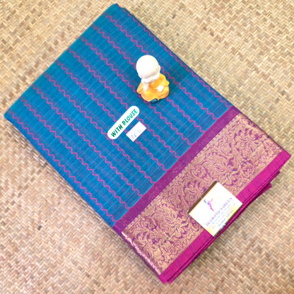 Handloom Kanchi Cotton Saree | DSAF005