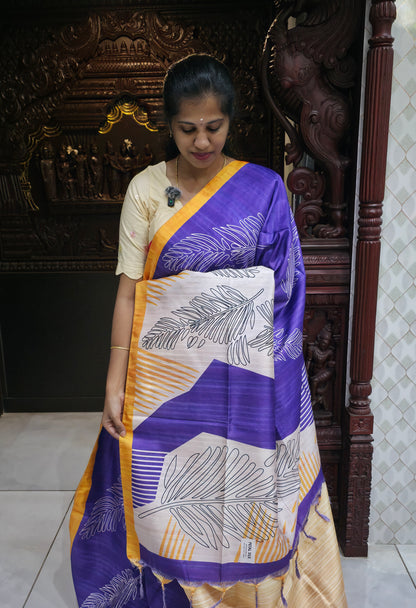 Art Tussar Silk Sarees | DSAD043