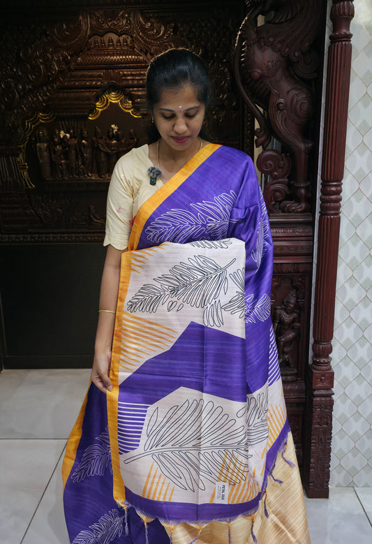 Art Tussar Silk Sarees | DSAD043