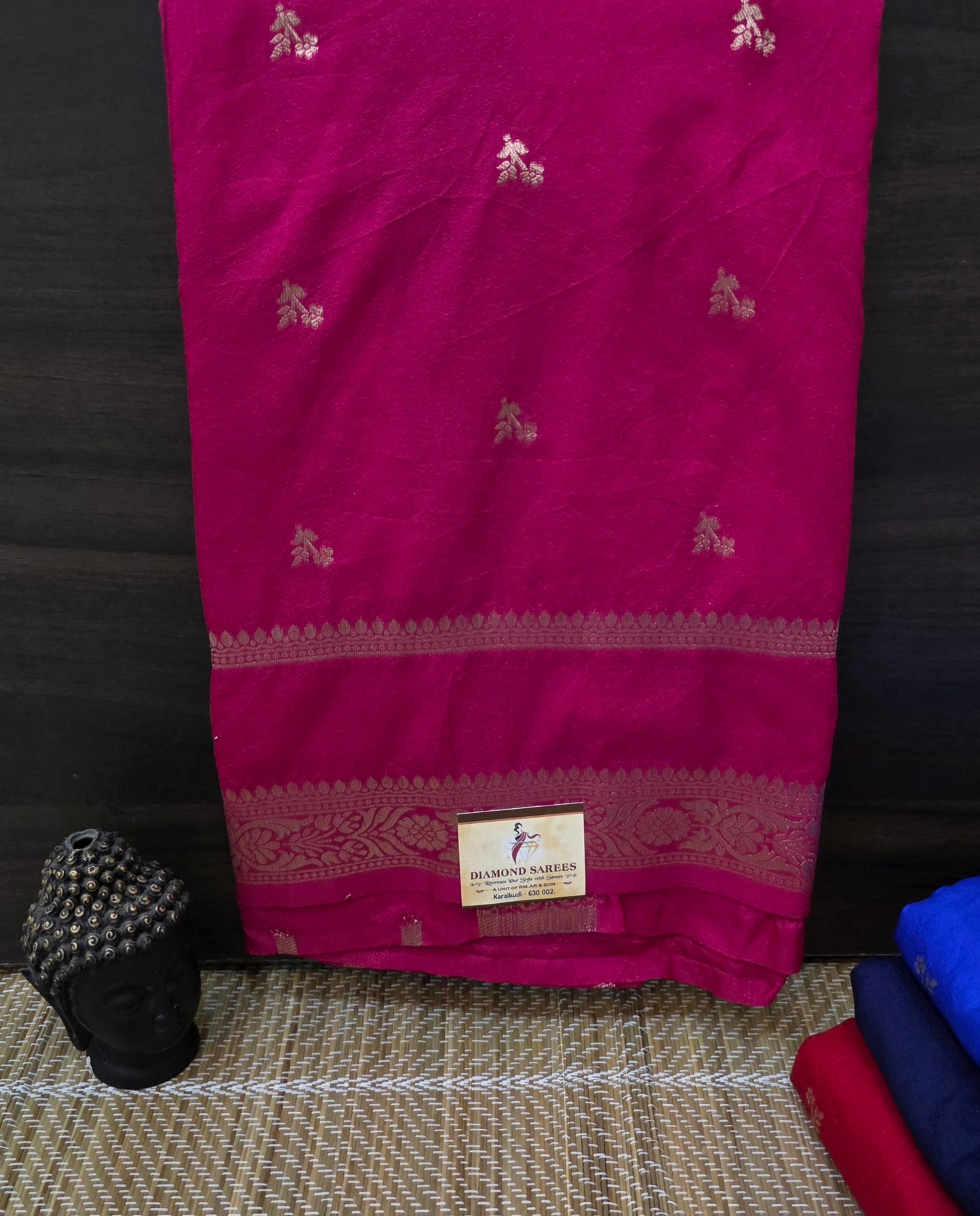 Self Border Georgette Sarees | DSM118
