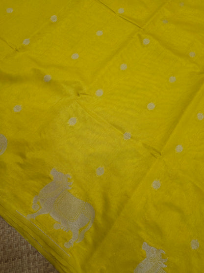Soft Viscose Chanderi Silk Sarees | DSM111